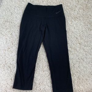 Nike Dryfit Black athletic Legging Capris